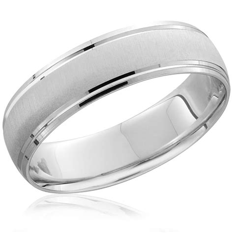 platinum ring men's wedding band.